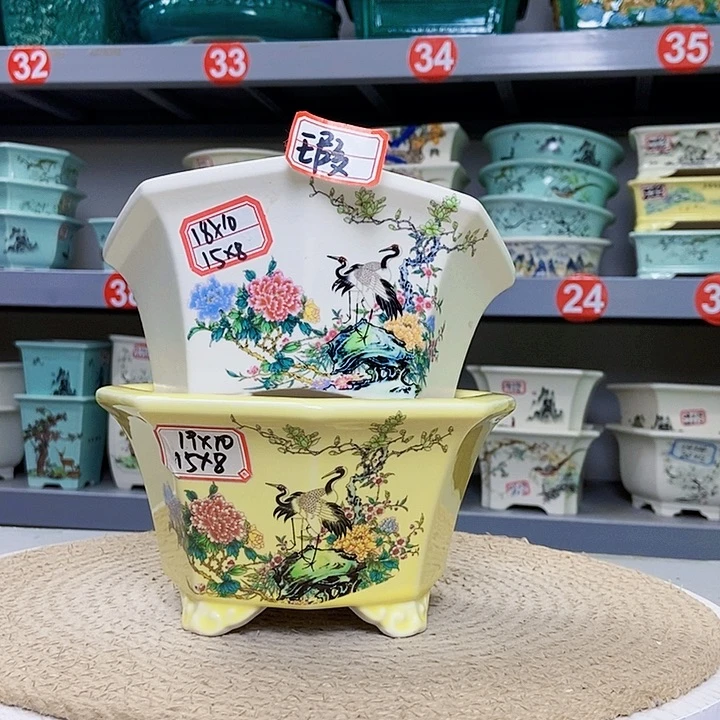 紫砂花瓶紫砂花盆