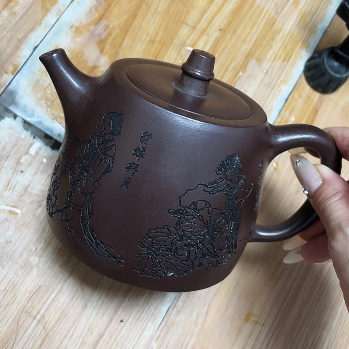 茶壶拼配泥紫砂艺术作品
