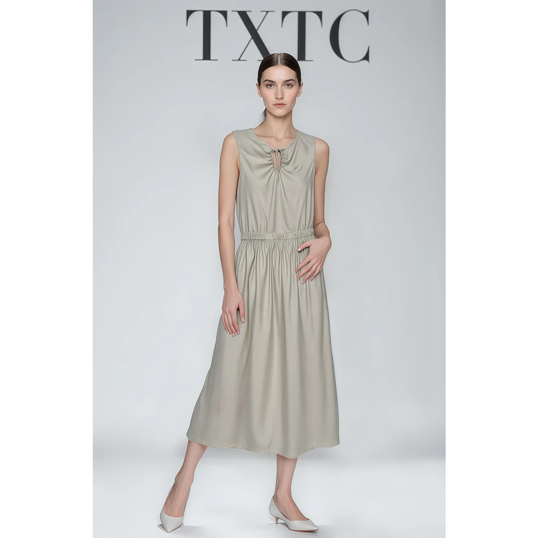 TXTCCJIAN 夏季气质无袖套装设计感