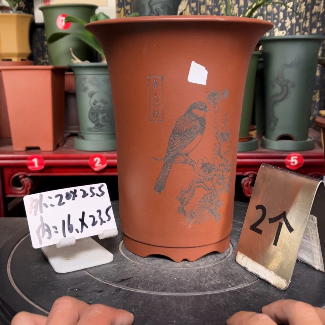 花盆紫砂紫砂花盆