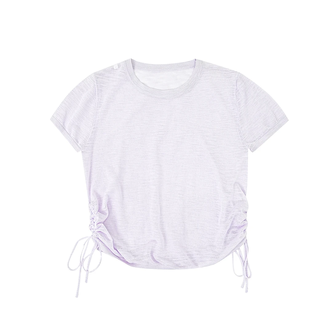 短袖毛织T恤9908-3