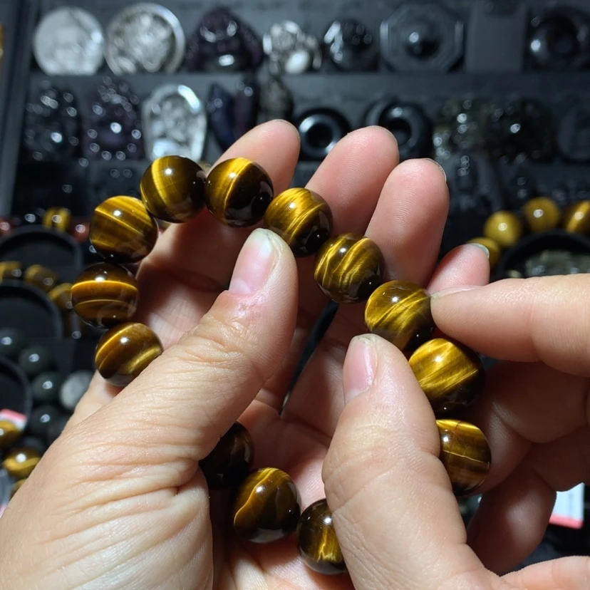 【闪购商品】木变石（虎睛石）手串未镶嵌曱