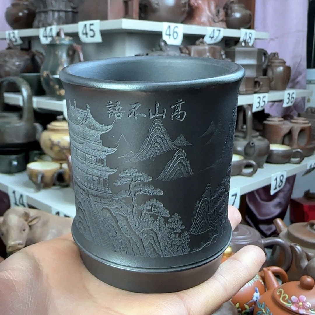 紫砂茶杯紫砂茶杯