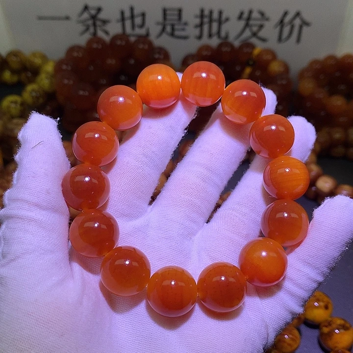 松木（琥珀木）手串/手链1.6 包浆高货