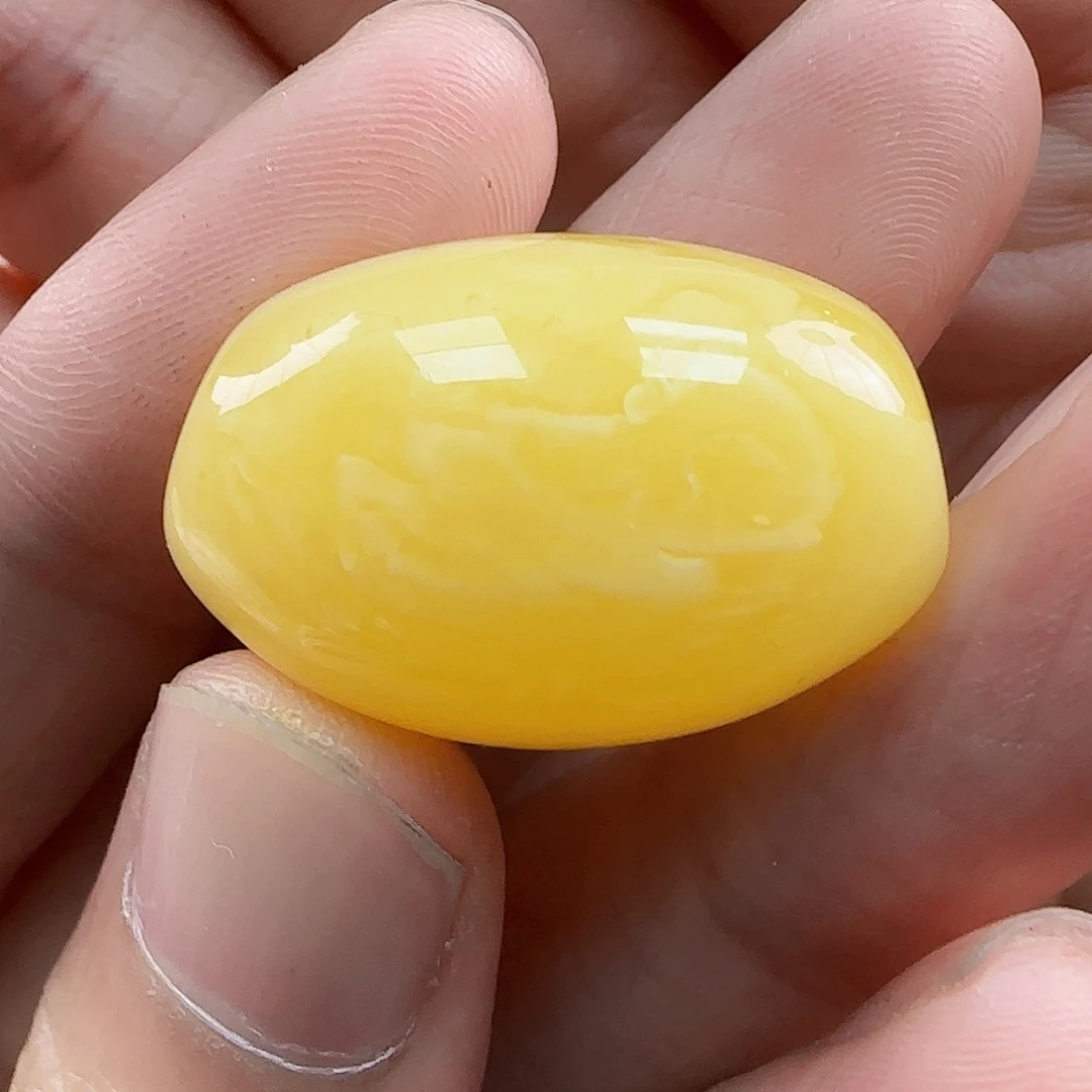 琥珀裸石未镶嵌蜜蜡