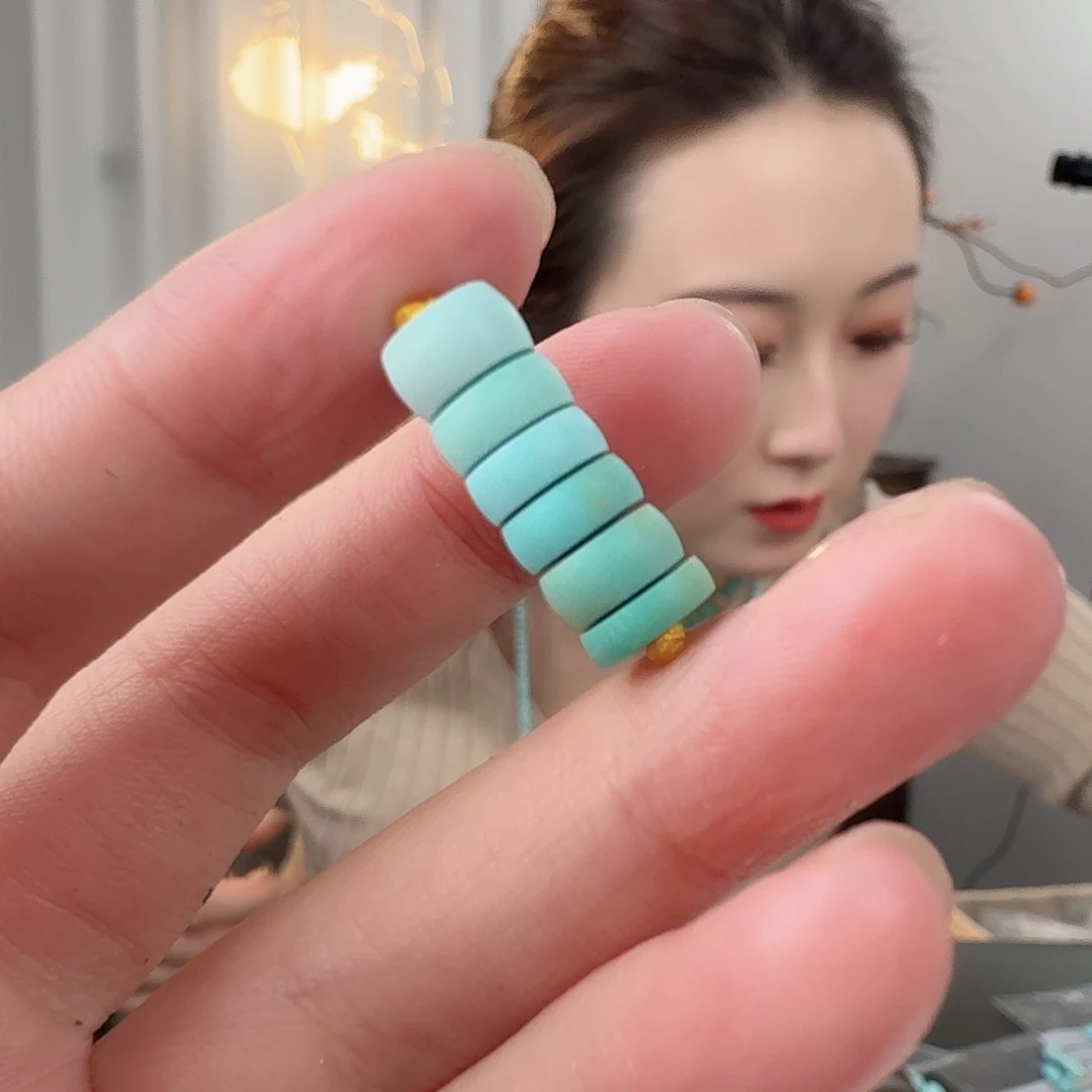 绿松石未镶嵌珠宝半成品