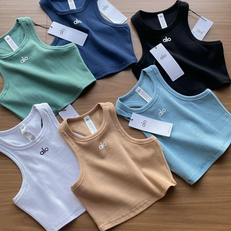 圆领正肩短袖T恤夏季宽松T恤高版本工字防震聚拢一体运动打底文胸