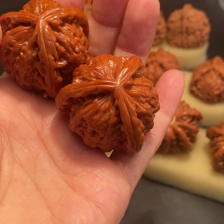 超***e猴头核桃吊坠工艺核桃