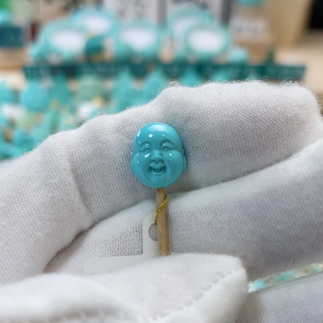 绿松石珠宝奇石未镶嵌