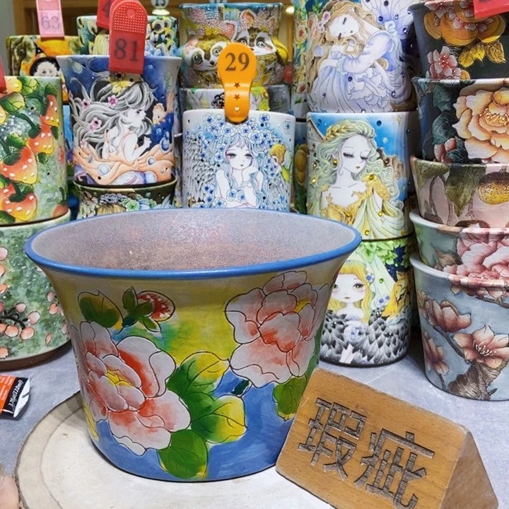 景德镇艺术手绘作品