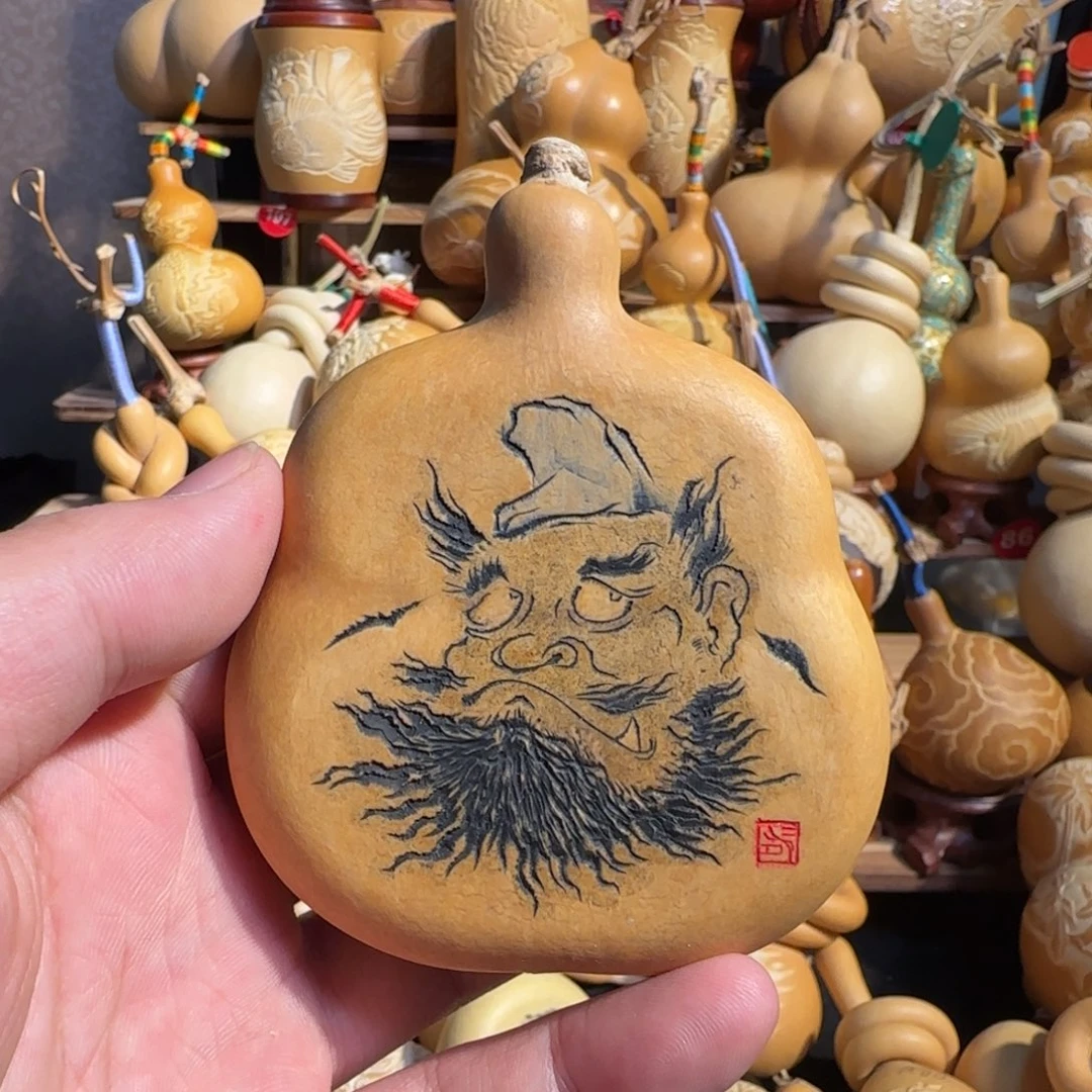 有机玻璃钟馗雕刻