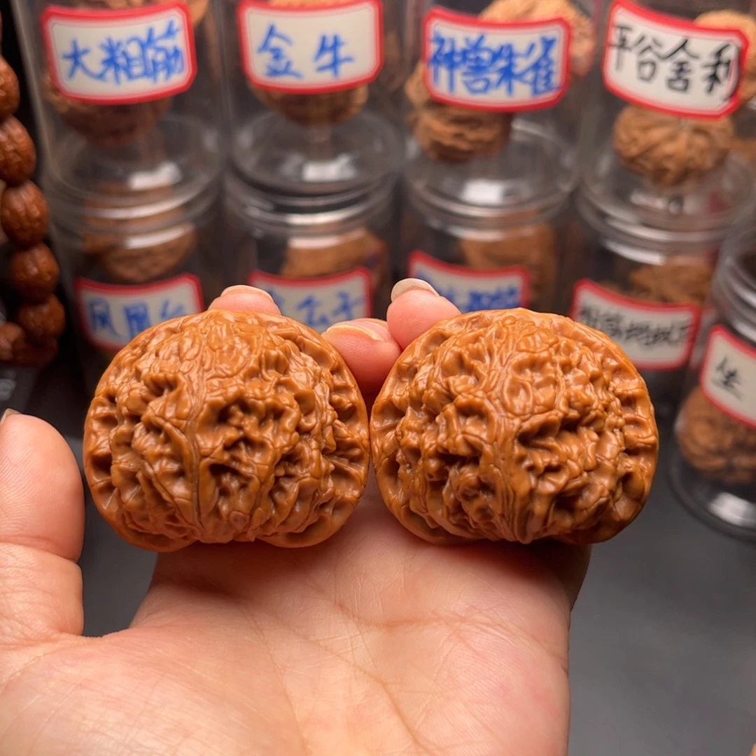 把件文玩核桃46小众水龙纹