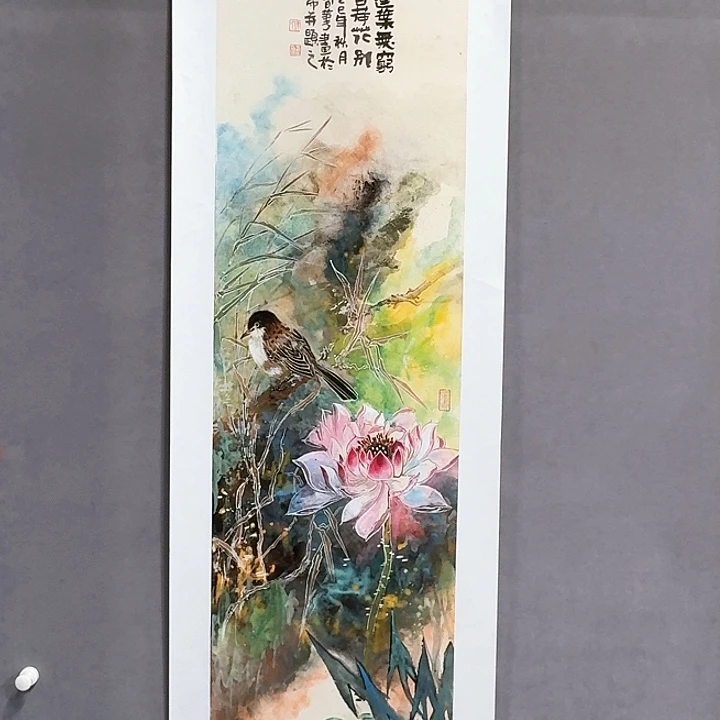 国画亲笔手绘放心去藏