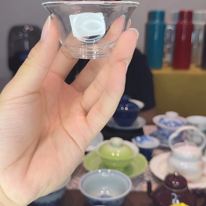 高透亮高品质玻璃茶杯