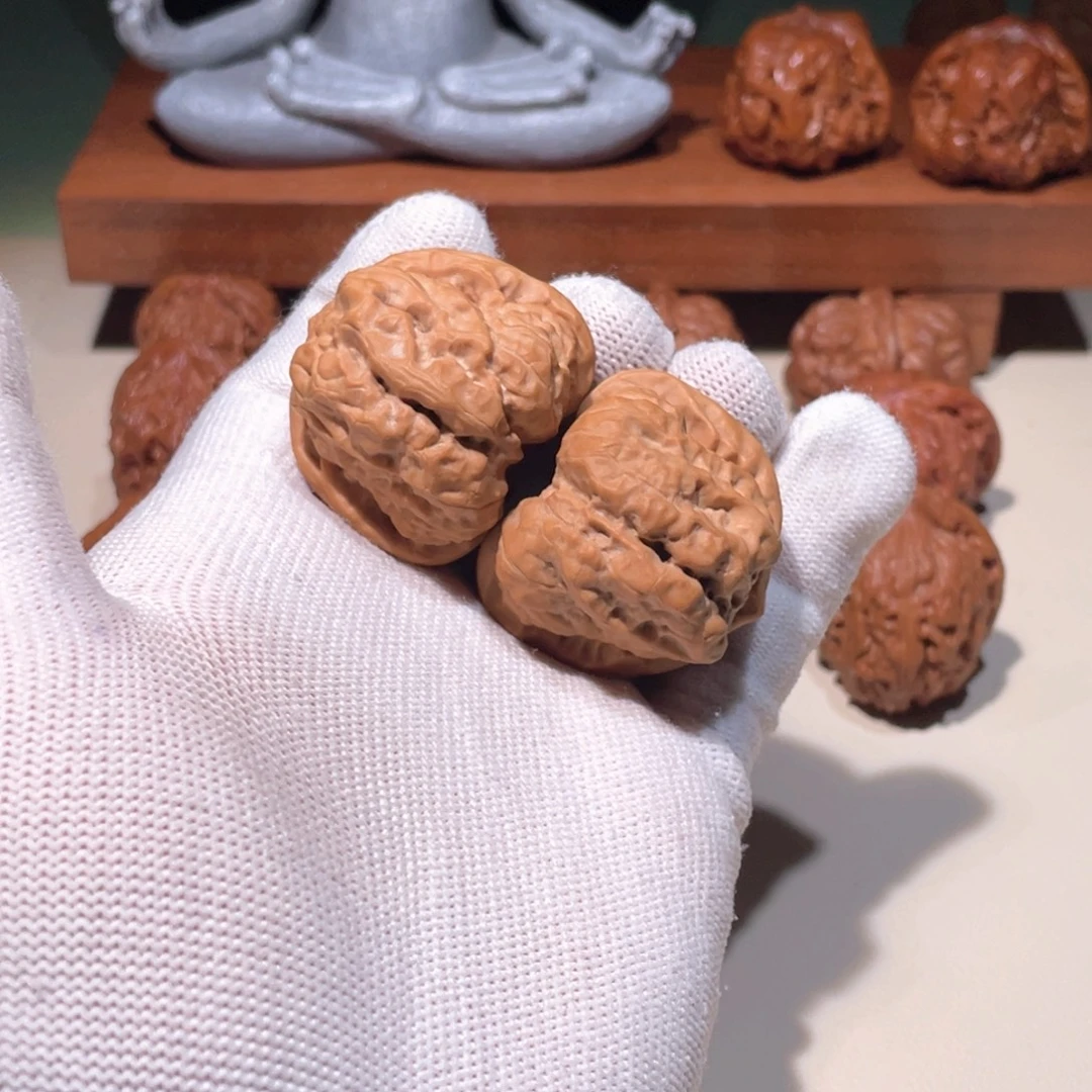 文玩核桃把件蛤蟆头.38.39,35637