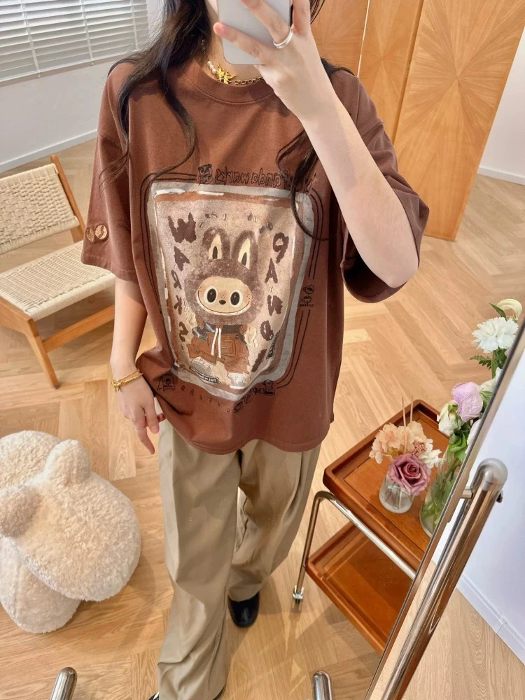 5.4孤品【101-150】韩国设计师品牌复古长袖卫衣