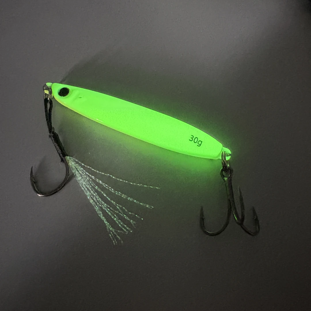 【强夜光】能亮十分钟以上的夜光铁板刀鱼带鱼岸投带钩