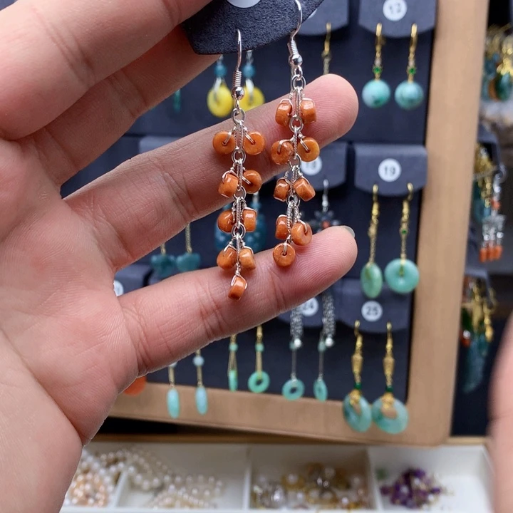 未镶嵌翡翠耳饰耳饰