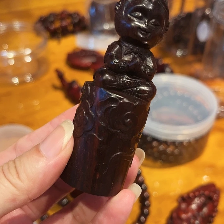 【闪购商品】M**K小叶紫檀佛珠，。，