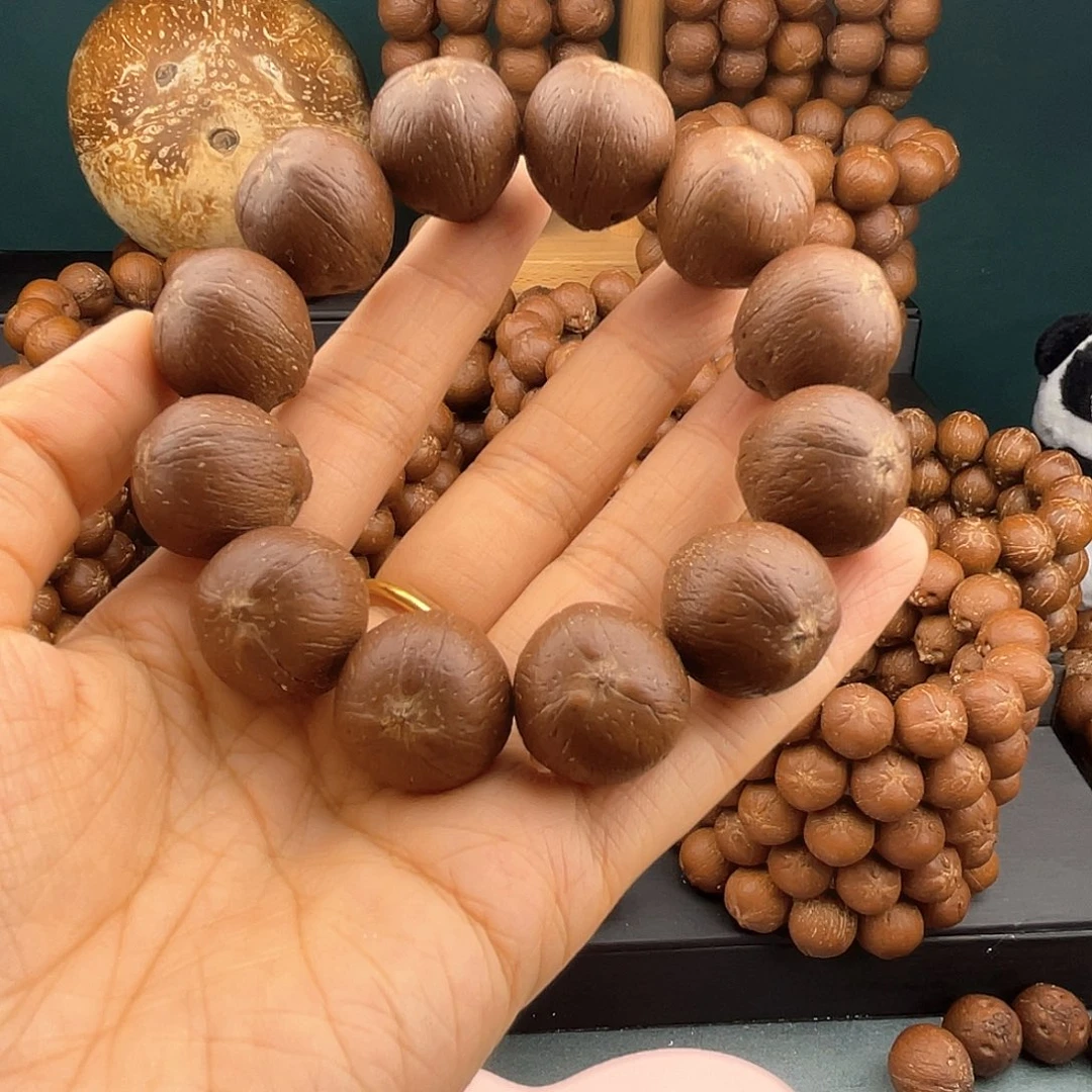 泥***哥紫金鼠手串原皮紫金鼠