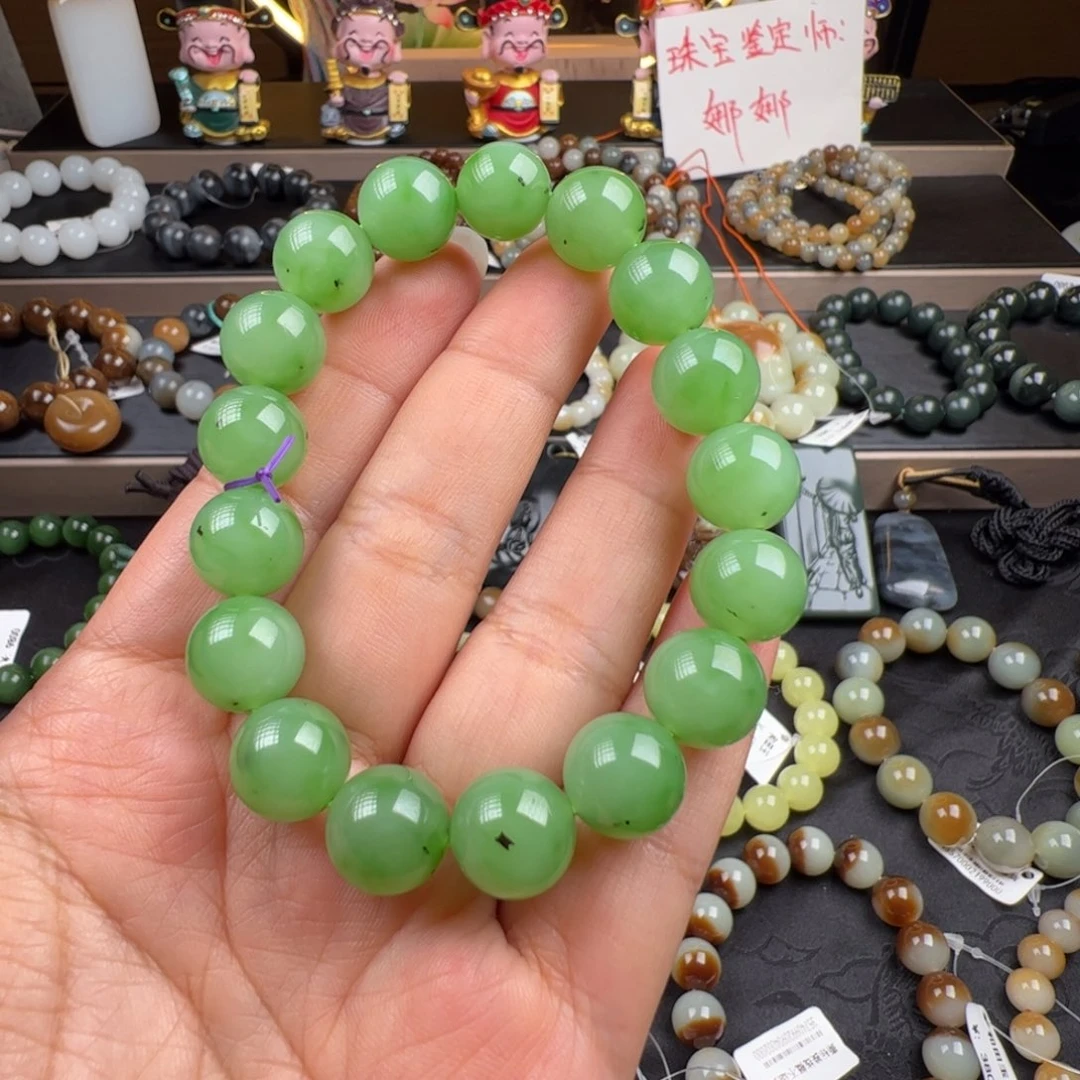 L***妈手链未镶嵌和田玉