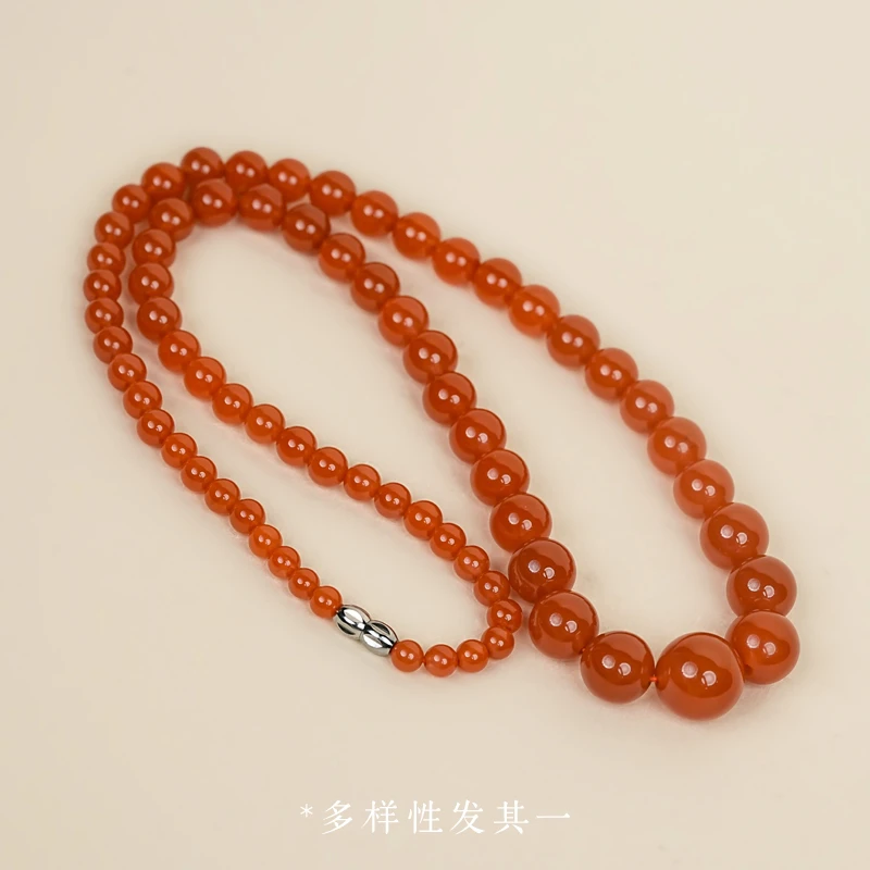 南红玛瑙约5-12mm塔链多样性发其一A1LX187