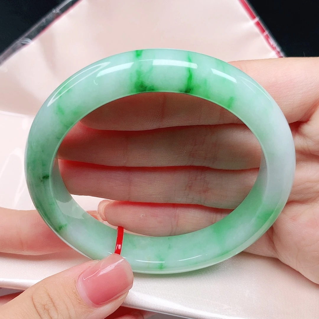 未镶嵌手镯翡翠56圈66016