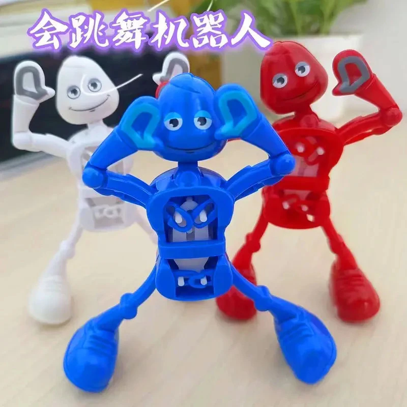 搞怪跳舞发条摆件机器人摇摆小玩具大学生搞怪数学学习板 计算架