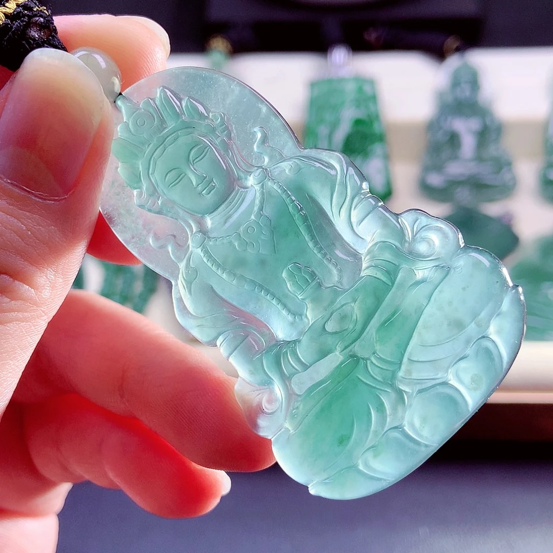 【闪购商品】颈饰未镶嵌翡翠天然