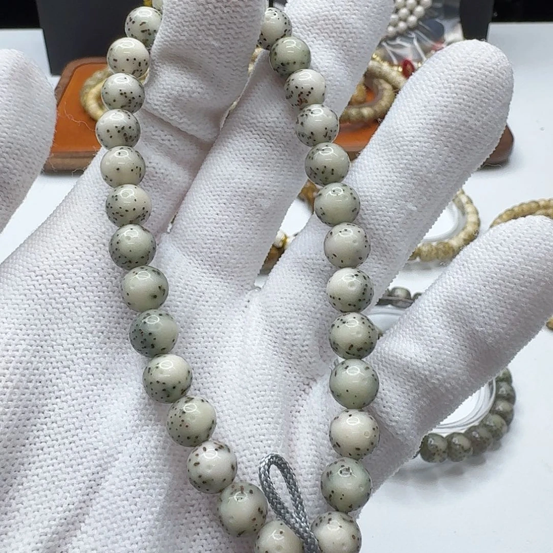 吊坠星月菩提119梵天糯冰大眼针尖星8左右圆手持