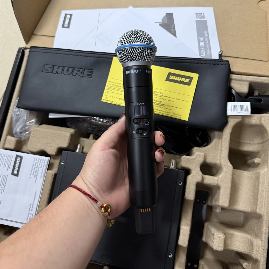 99新  正品舒尔数字款slxd58a一拖一包装齐全，无质量问题