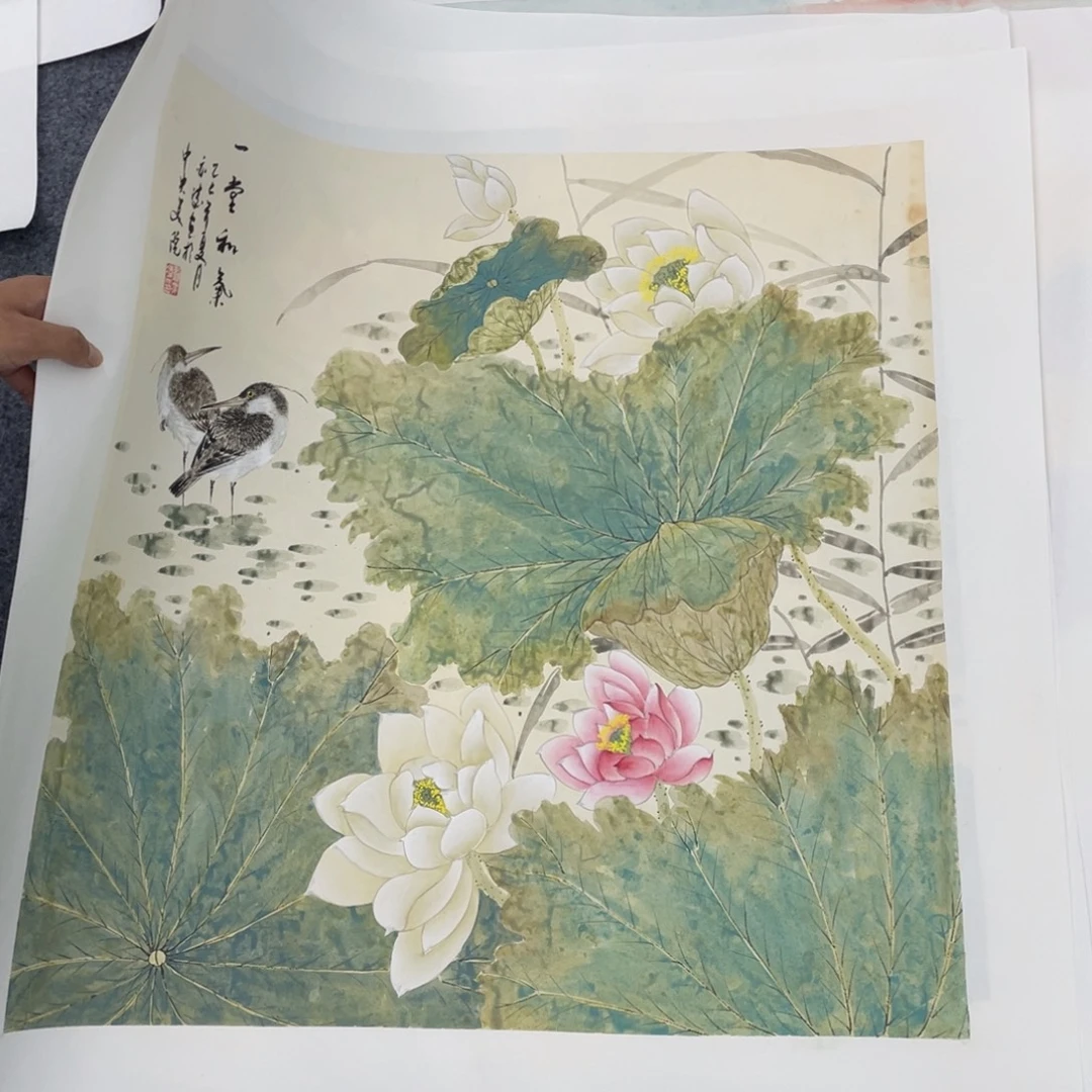 国画手绘国画欣赏一下