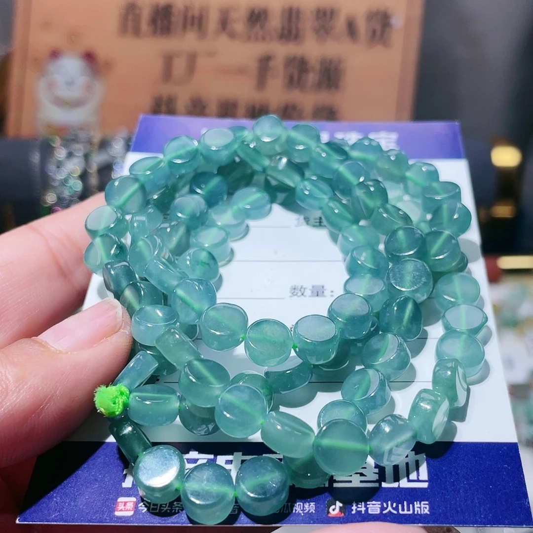 翡翠未镶嵌颈饰天然翡翠