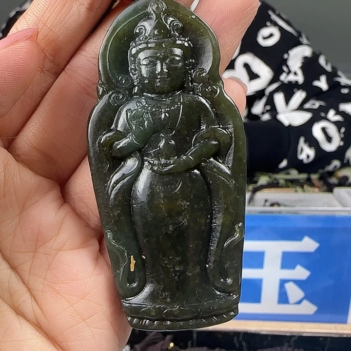颈饰未镶嵌和田玉