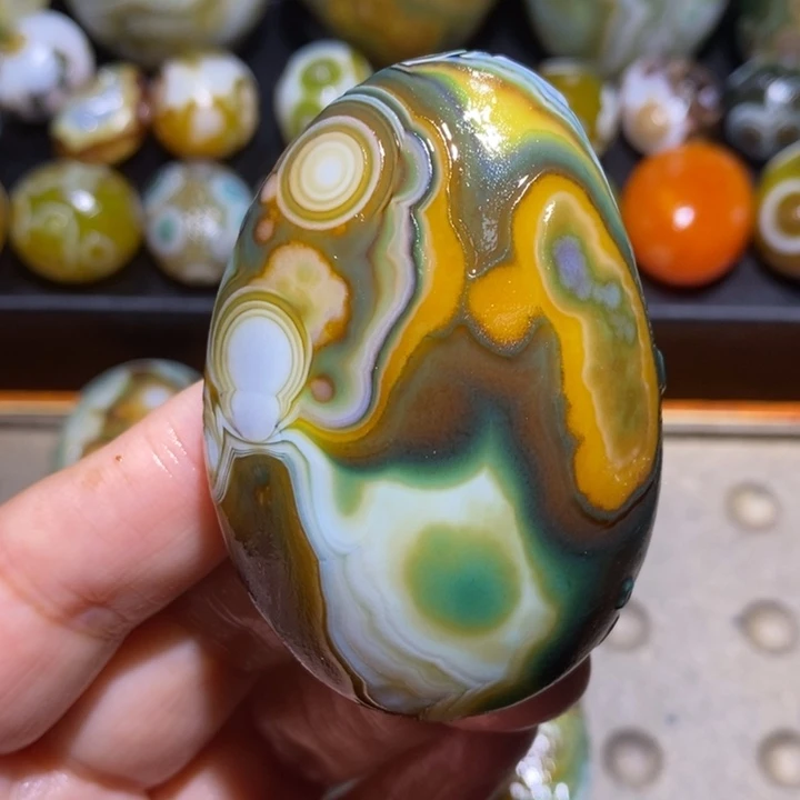 未镶嵌玛瑙/玉髓珠宝半成品148