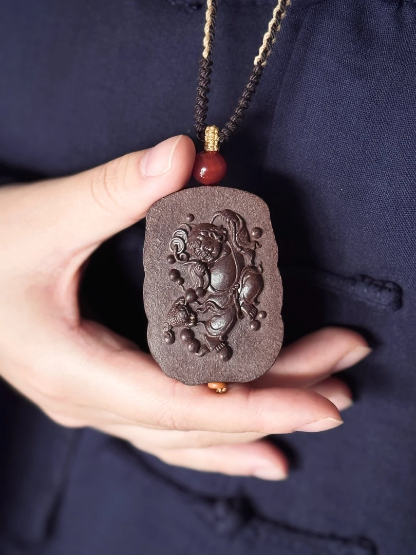 【刘海戏金蟾】道系黄庭降真香古法非遗合香珠降真香养生行气祈福