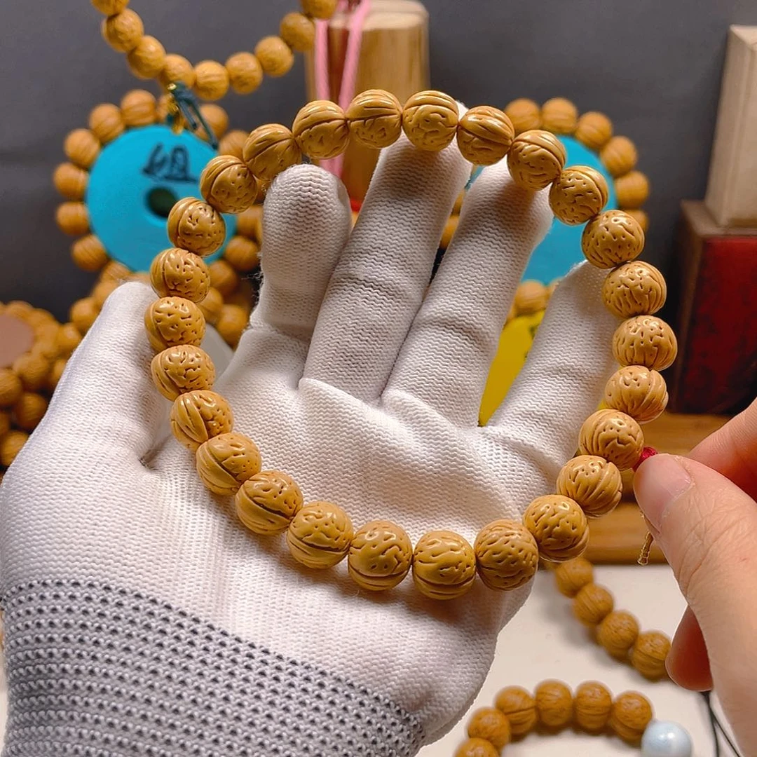 秊桃核手串，桃核手串
