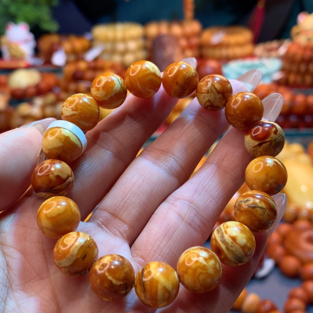 【闪购商品】蜜蜡手串未镶嵌蜜蜡