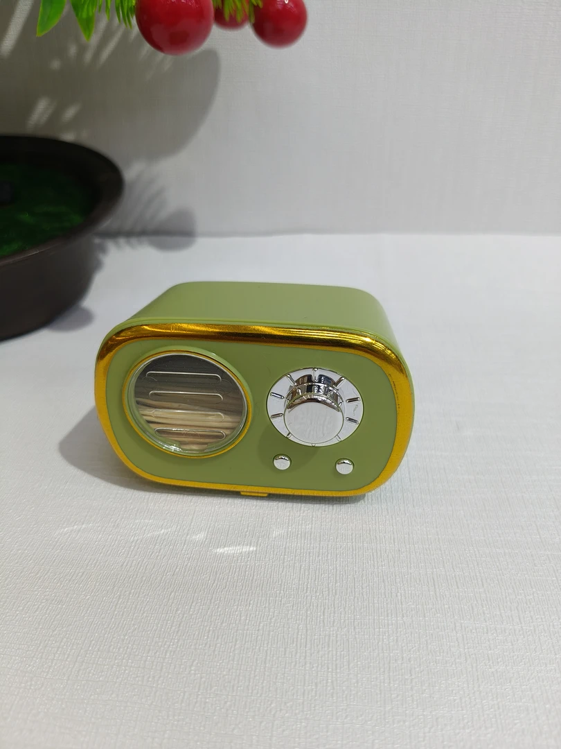 绿色家用牙签盒便携式牙签