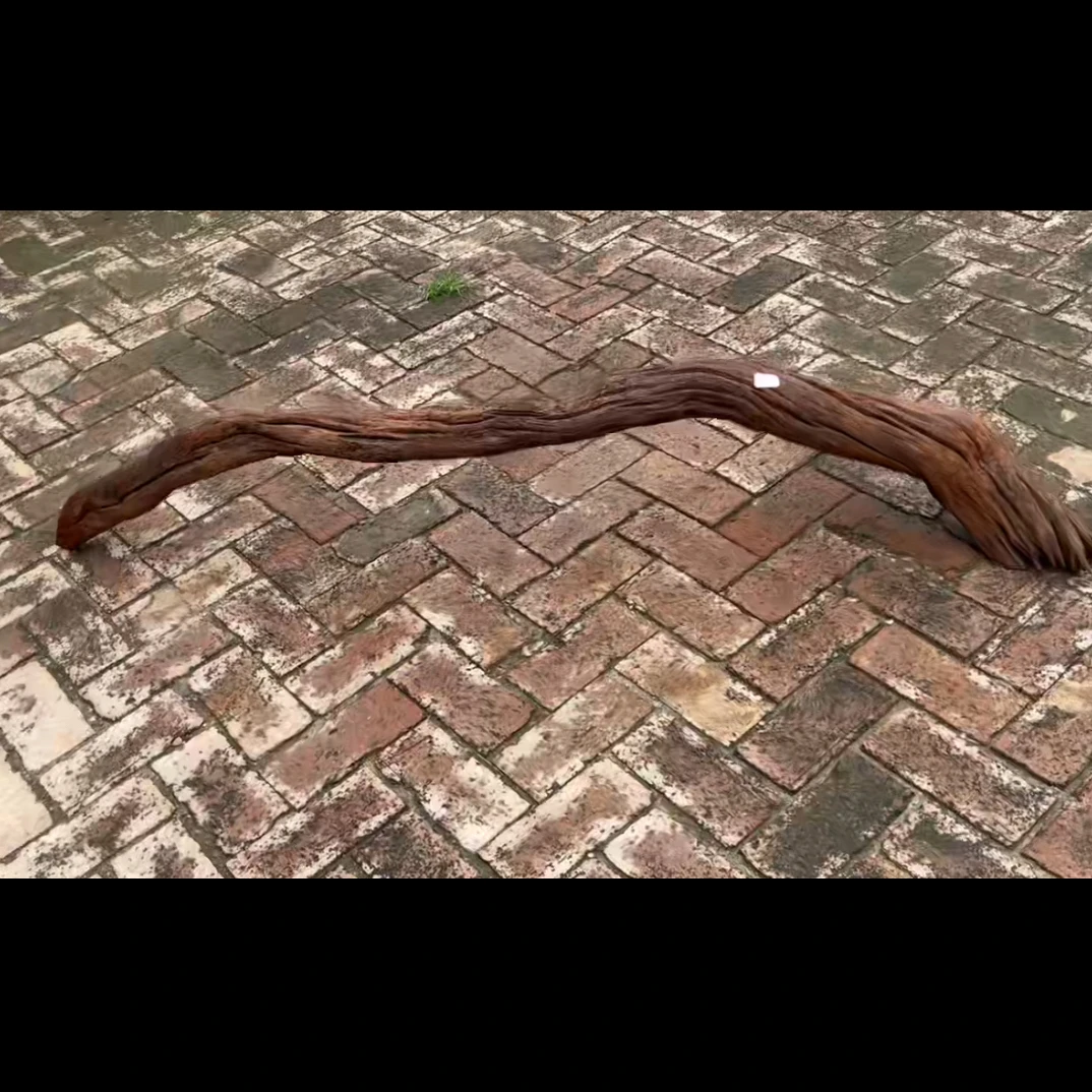 尺寸：175✖️15✖️35，鱼缸造景沉木摆件，紫柚木，秒沉水，包煮水、顺丰