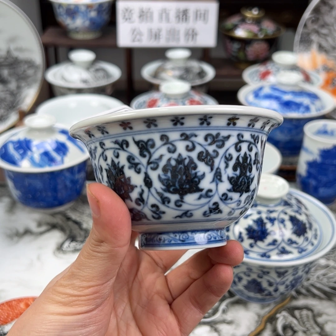 烨***哥景德镇手工手绘陶瓷