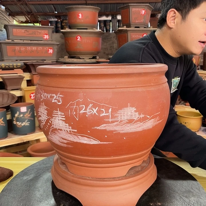 紫砂花盆工厂直发