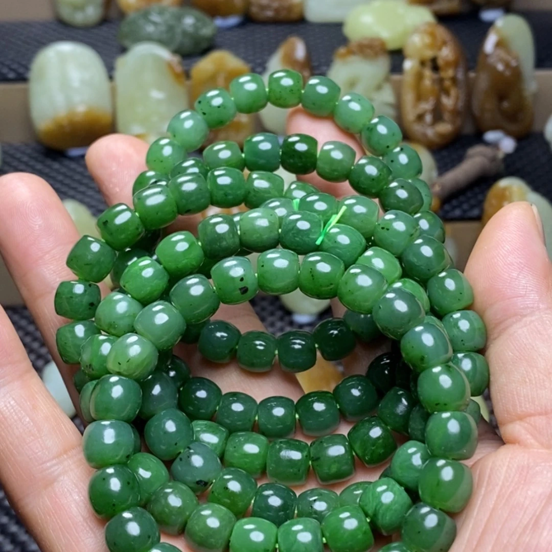 和田玉未镶嵌吊坠(不含链)