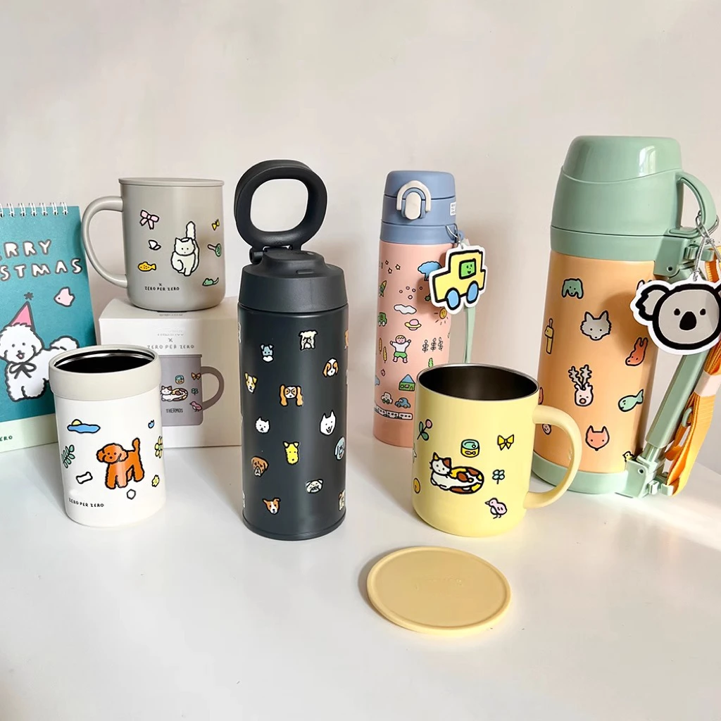 韩国膳魔师联名zeroperzero便携咖啡杯手提保温杯随行马克杯水杯