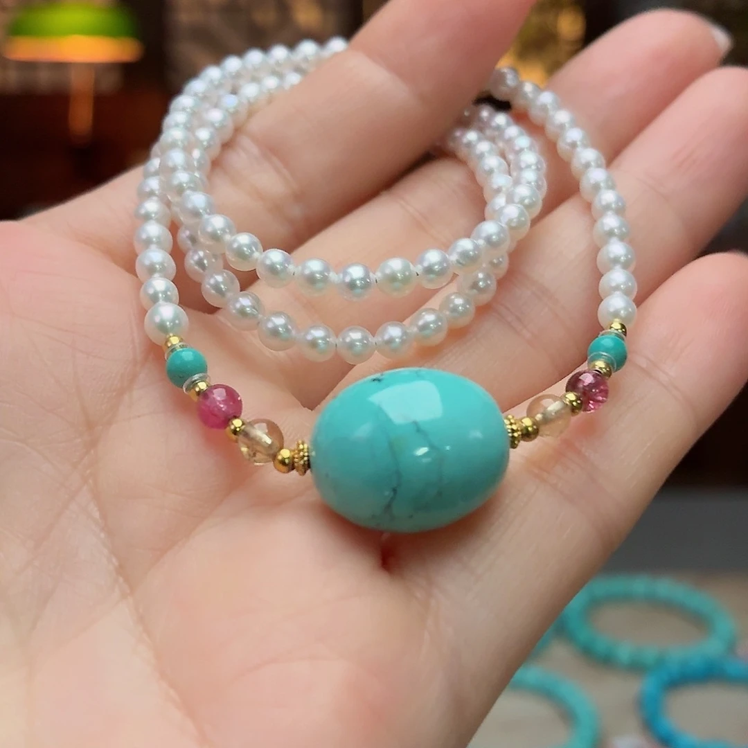 未镶嵌绿松石珠宝奇石