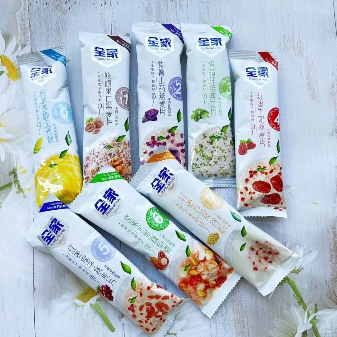 全家数字系列麦片玉米糊水果坚果麦片藕粉羹*15袋（25年5月底）
