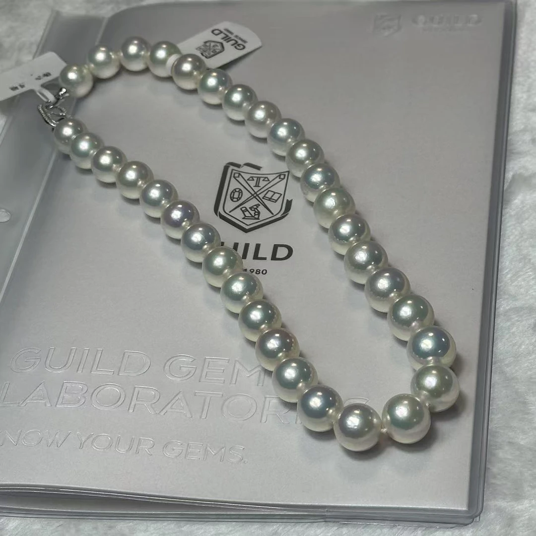 【婕妤孤品福利】11-15mmS925银天然淡水有核珍珠项链 YX584000