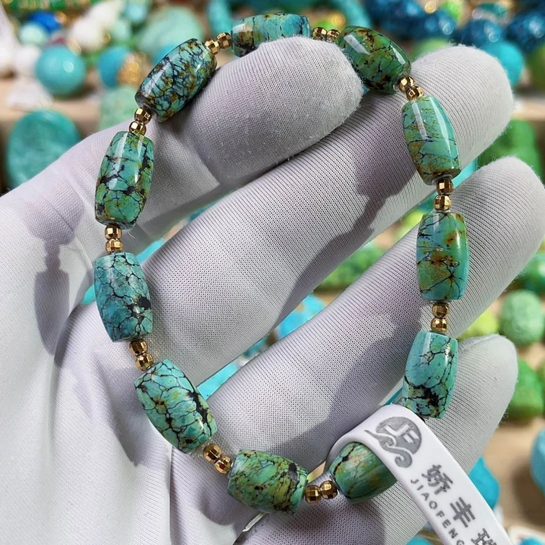 绿松石未镶嵌珠宝奇石7mm