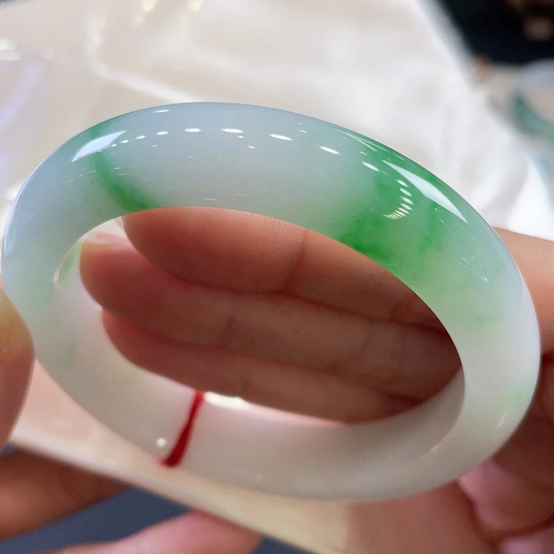 未镶嵌手镯翡翠25号正圈