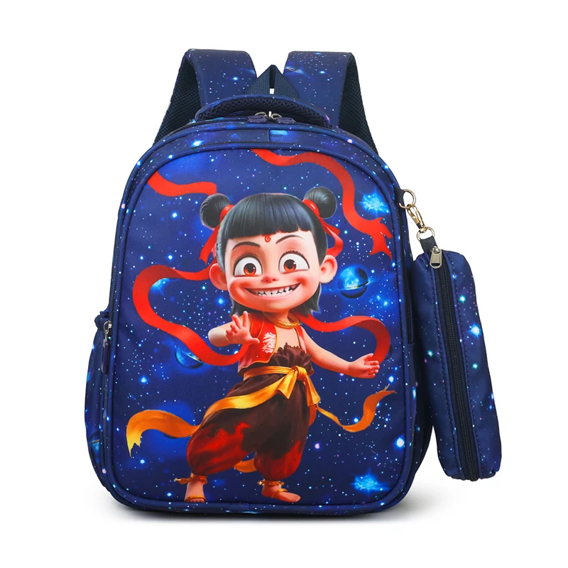 书包轻便背包至一年级哪吒闹海爱莎肩包女奥特曼书包儿童女孩专用